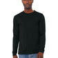 Unisex Heather CVC Long Sleeve Tee - BC3501CVC - Solid Black Blend