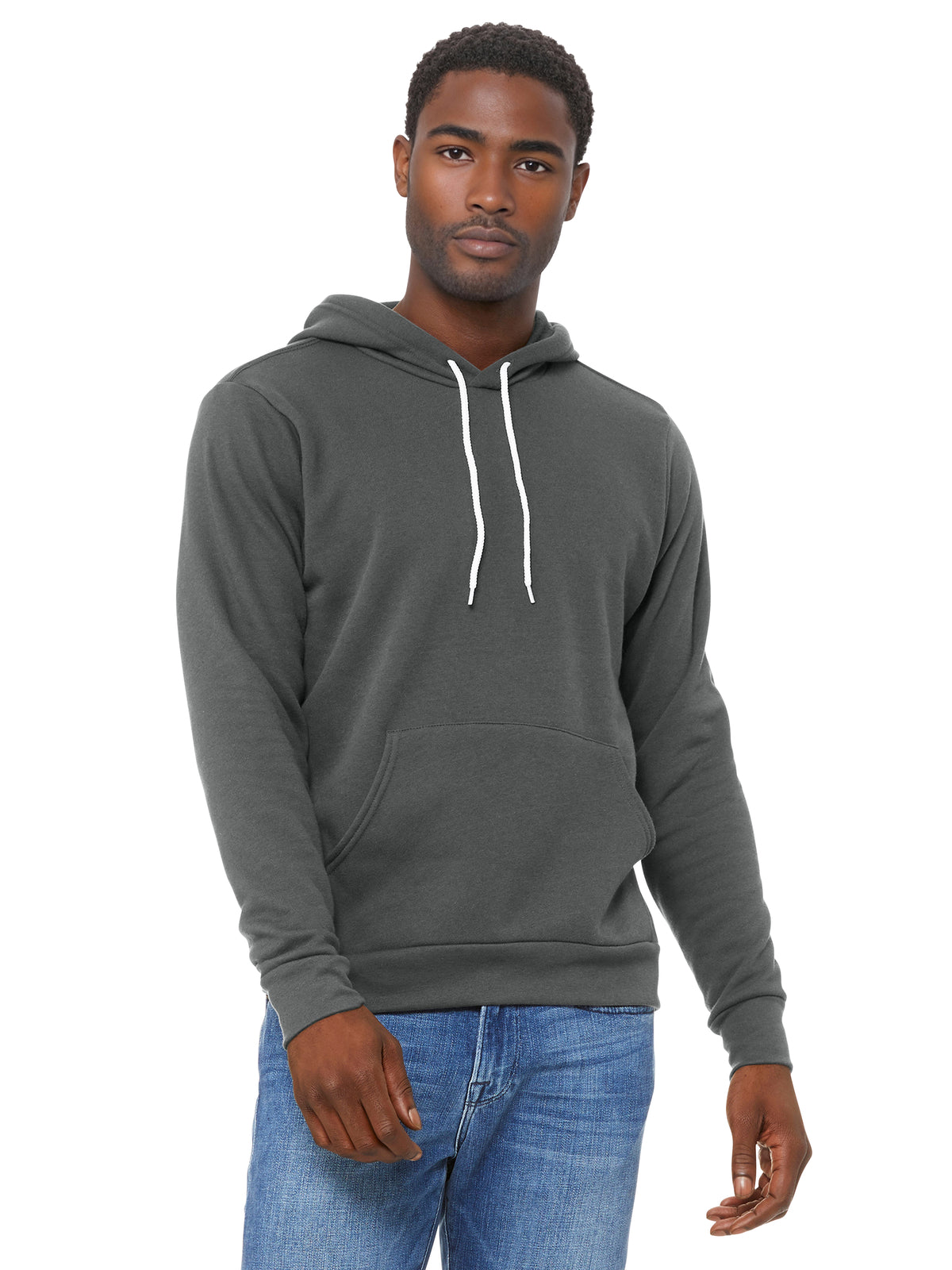 Unisex Sponge Fleece Pullover Hoodie - BC3719 - Asphalt