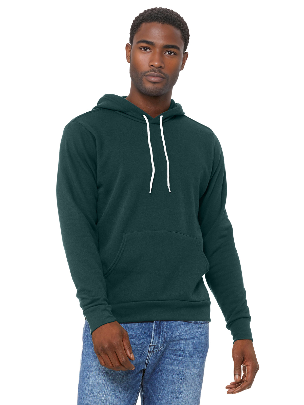 Unisex Sponge Fleece Pullover Hoodie - BC3719 - Atlantic