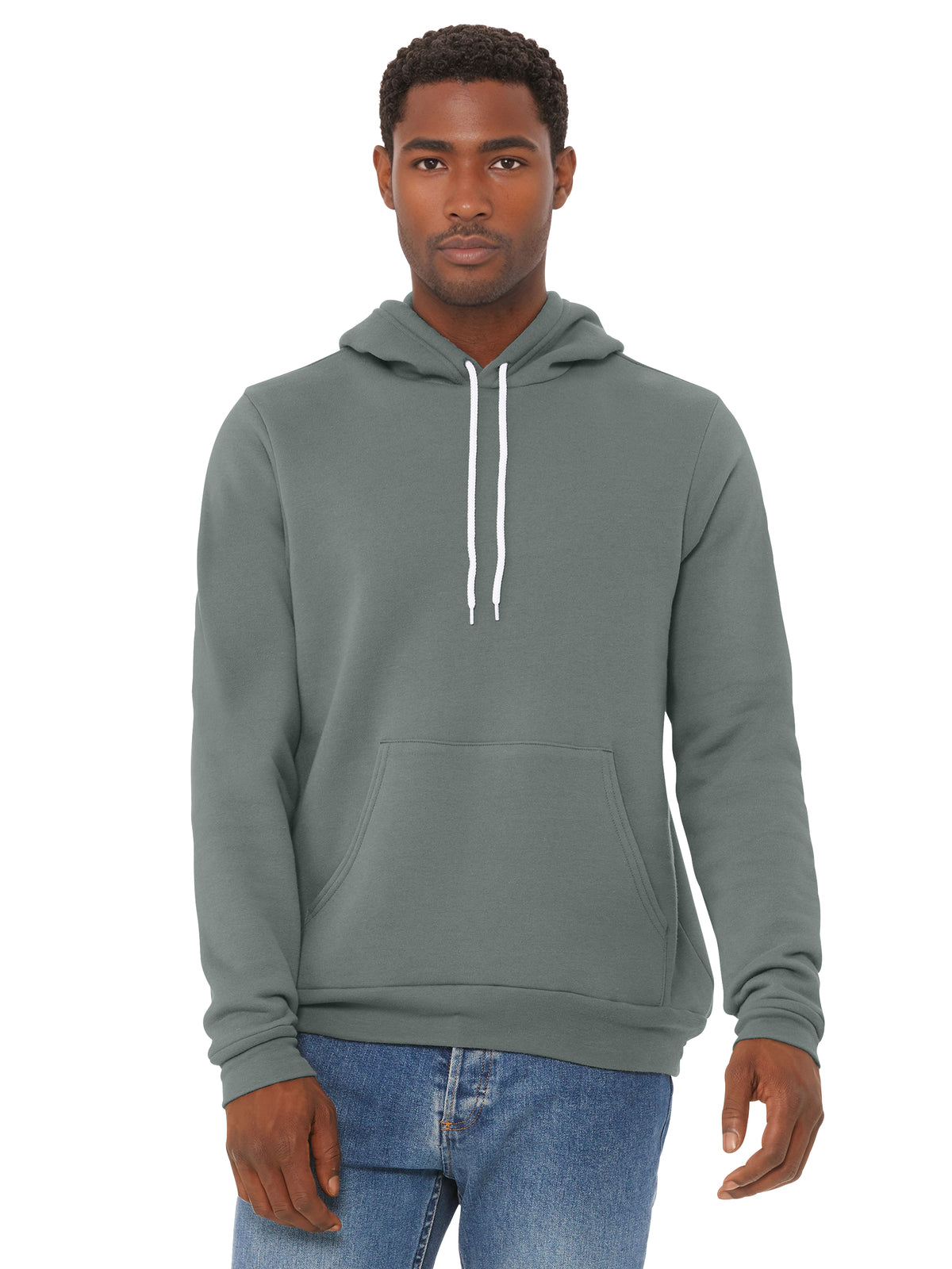 Unisex Sponge Fleece Pullover Hoodie - BC3719 - Blue Storm