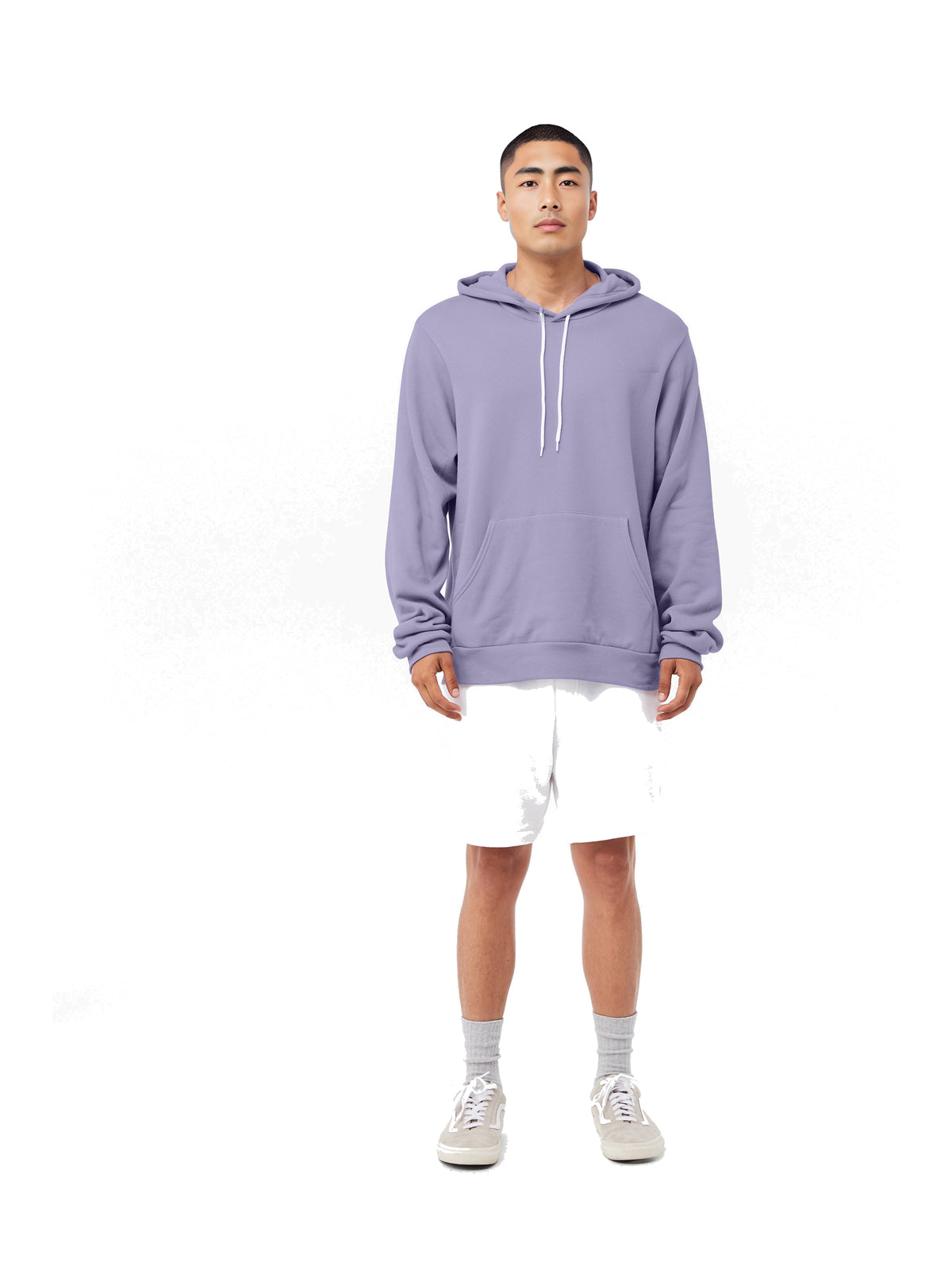 Unisex Sponge Fleece Pullover Hoodie - BC3719 - Dark Lavender