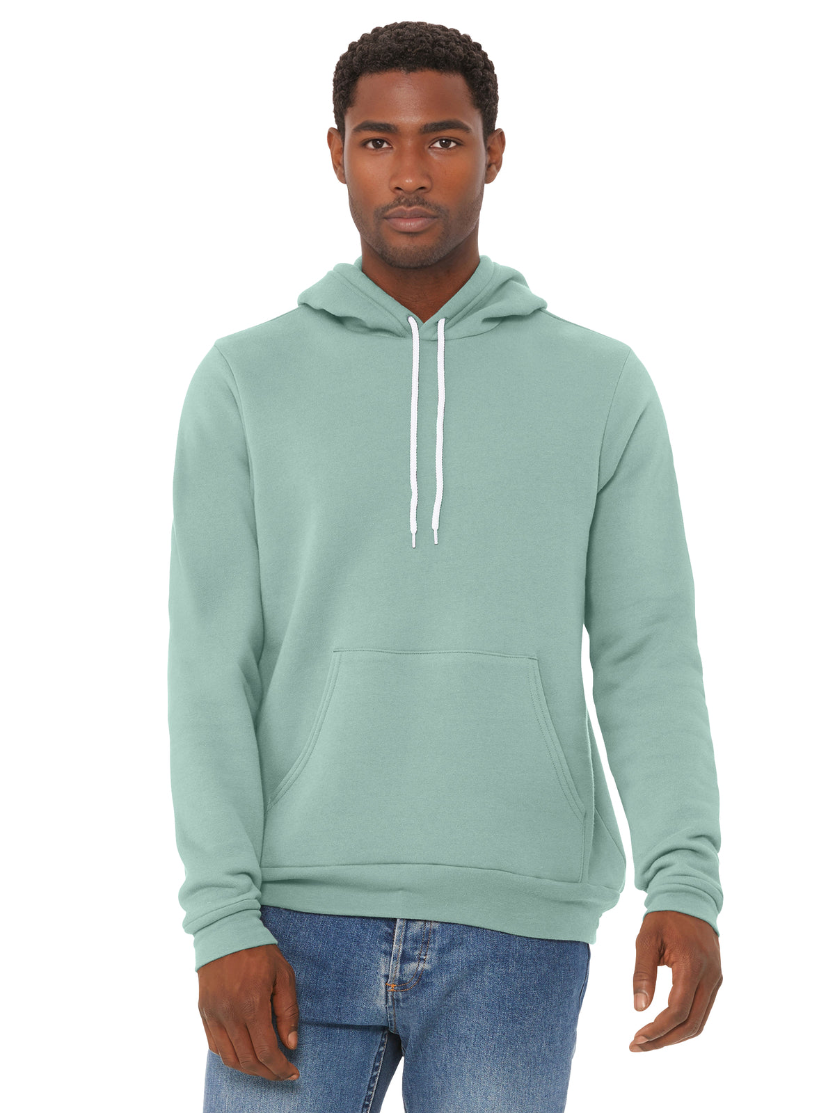 Unisex Sponge Fleece Pullover Hoodie - BC3719 - Dusty Blue