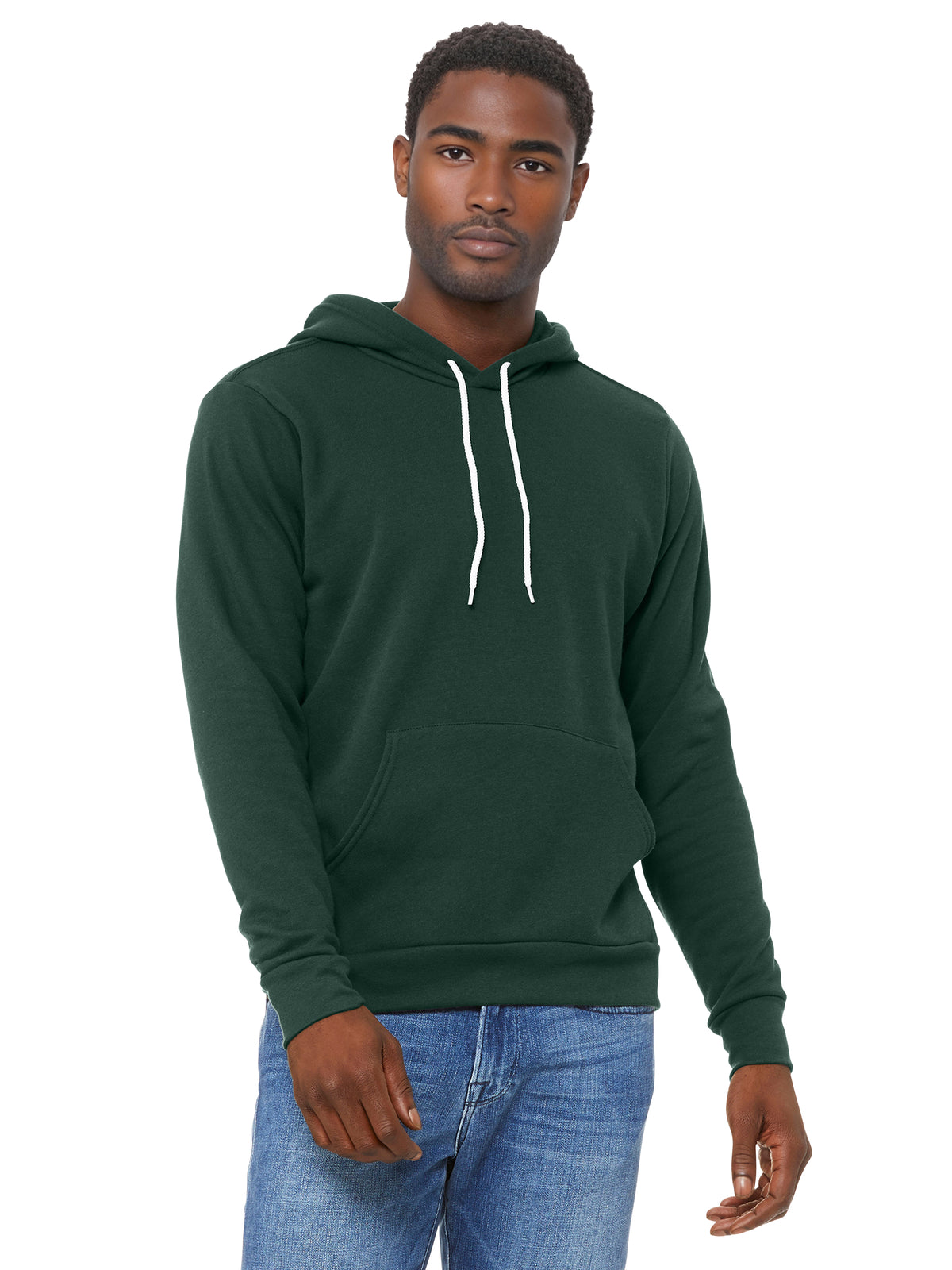 Unisex Sponge Fleece Pullover Hoodie - BC3719 - Forest