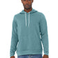 Unisex Sponge Fleece Pullover Hoodie - BC3719 - Heather Blue Lagoon