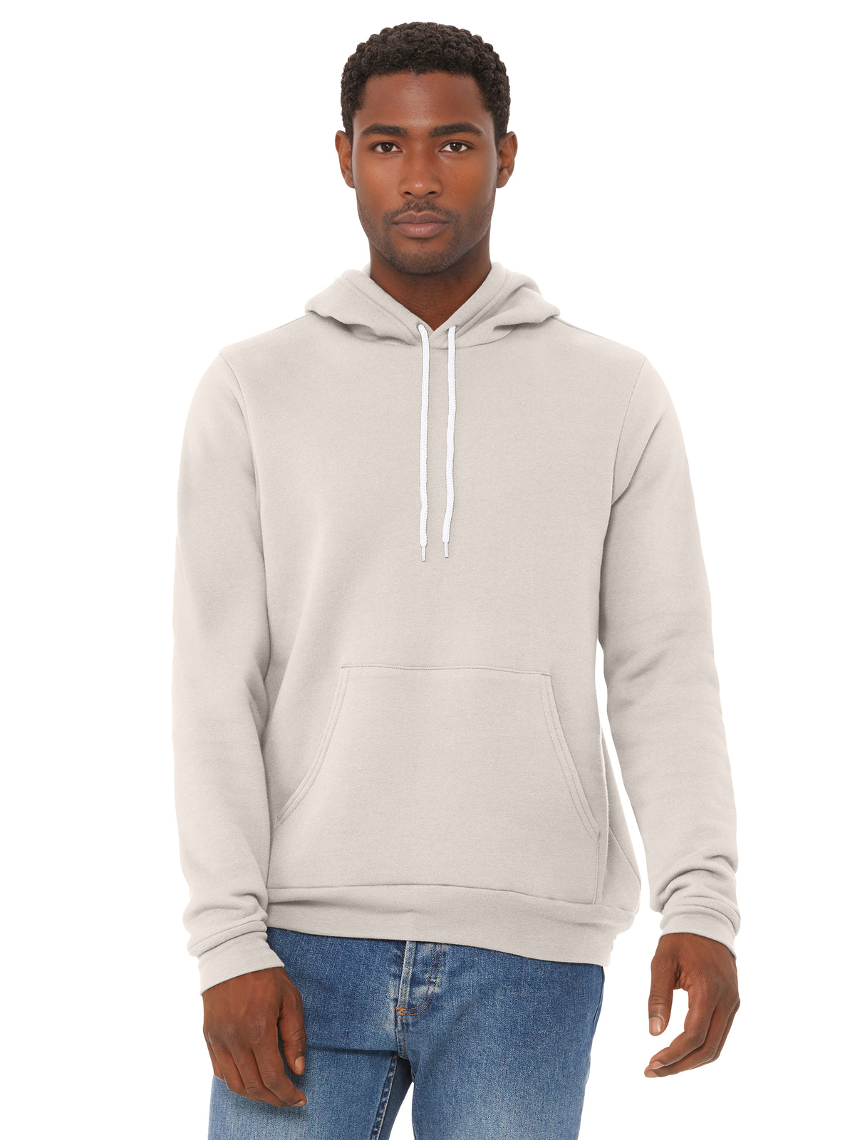 Unisex Sponge Fleece Pullover Hoodie - BC3719 - Heather Dust