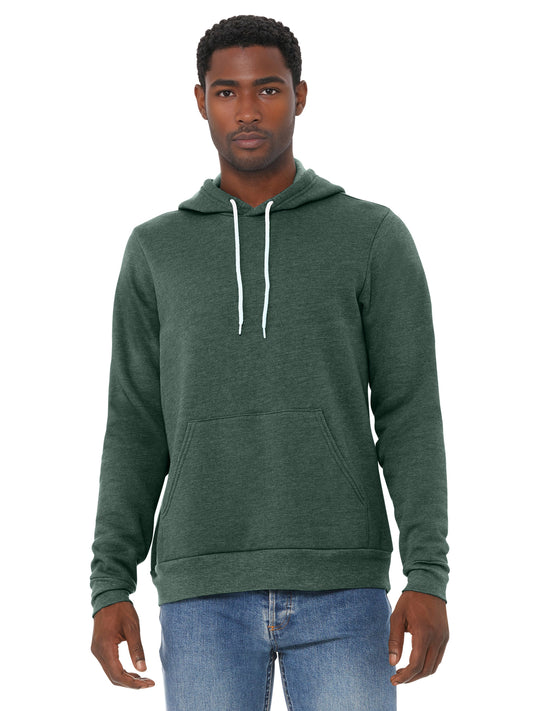 Unisex Sponge Fleece Pullover Hoodie - BC3719 - Heather Forest