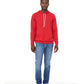 Unisex Sponge Fleece Pullover Hoodie - BC3719 - Heather Red
