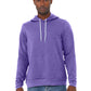 Unisex Sponge Fleece Pullover Hoodie - BC3719 - Heather Team Purple