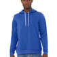 Unisex Sponge Fleece Pullover Hoodie - BC3719 - Heather True Royal