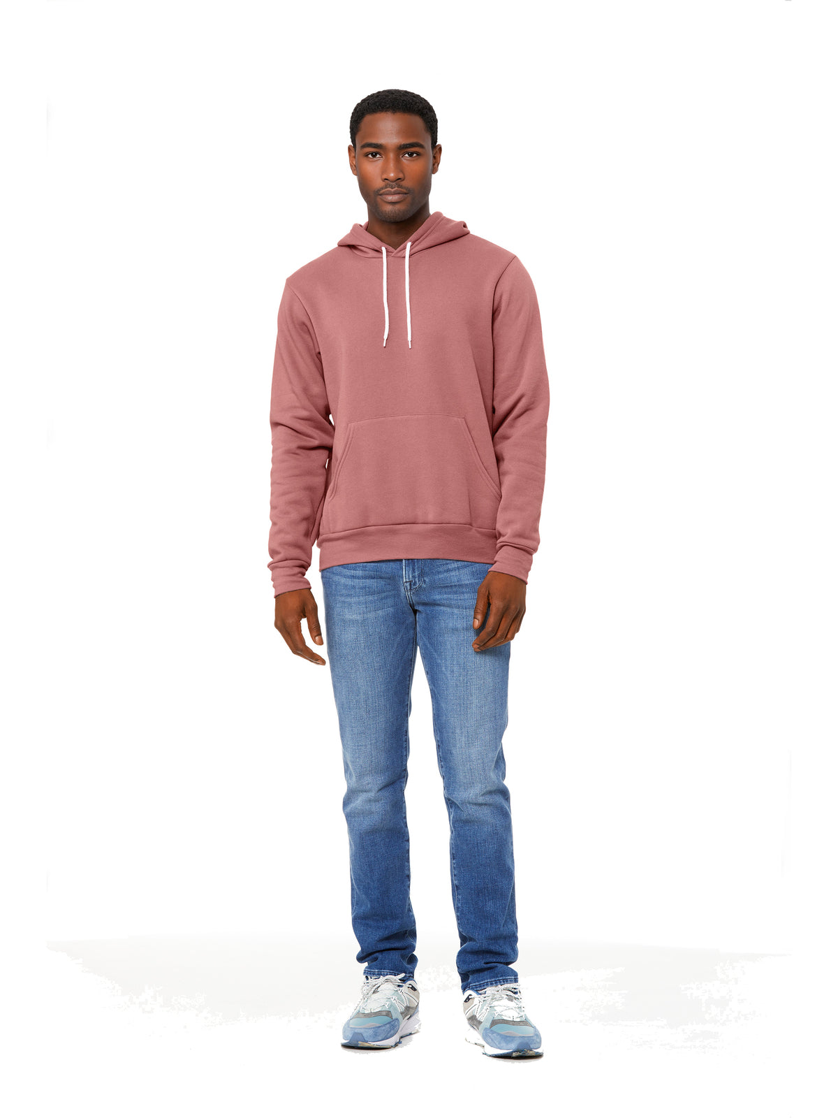 Unisex Sponge Fleece Pullover Hoodie - BC3719 - Mauve