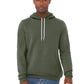 Unisex Sponge Fleece Pullover Hoodie - BC3719 - Military Green