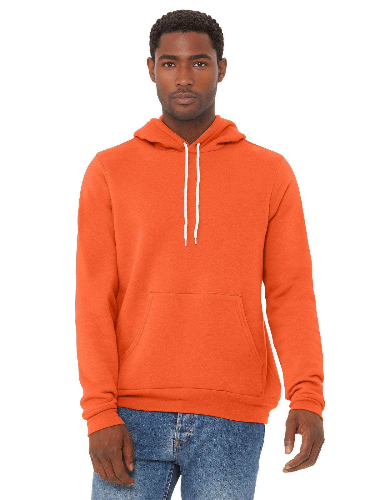 Unisex Sponge Fleece Pullover Hoodie - BC3719 - Orange