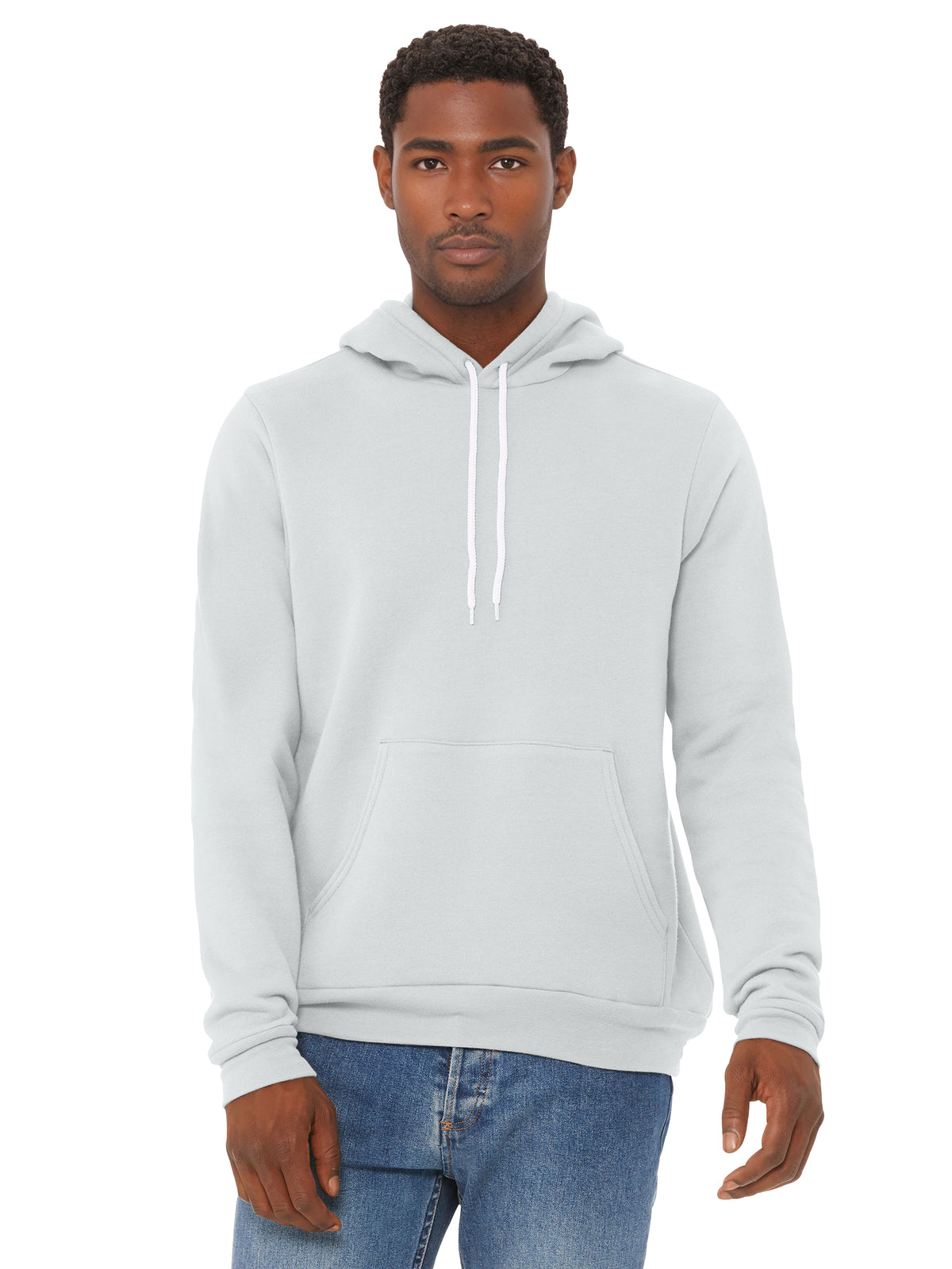 Unisex Sponge Fleece Pullover Hoodie - BC3719 - Silver