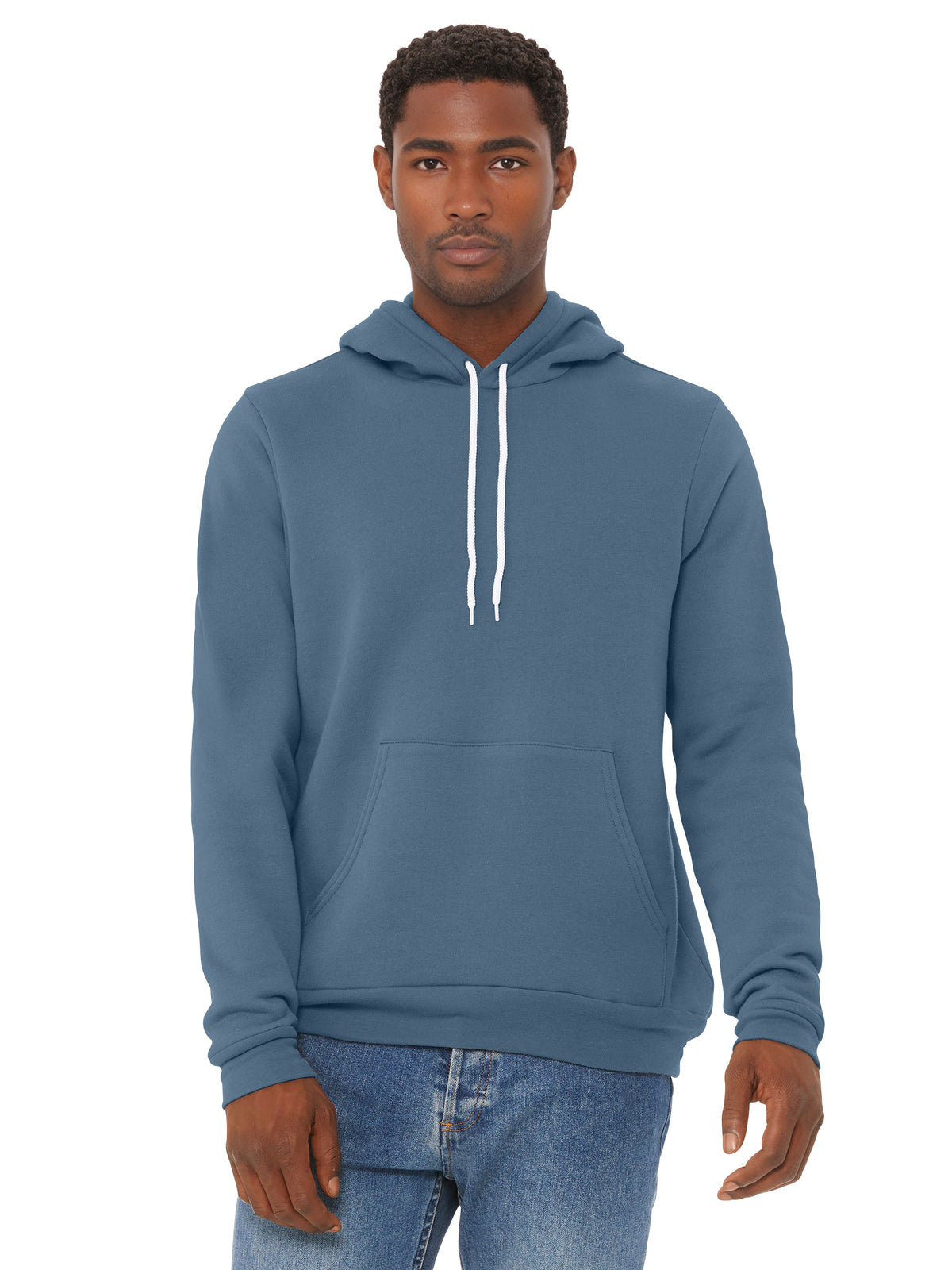 Unisex Sponge Fleece Pullover Hoodie - BC3719 - Steel Blue