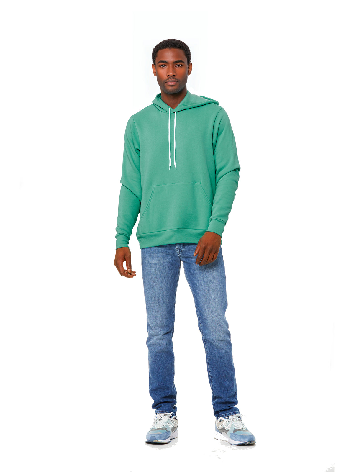 Unisex Sponge Fleece Pullover Hoodie - BC3719 - Teal