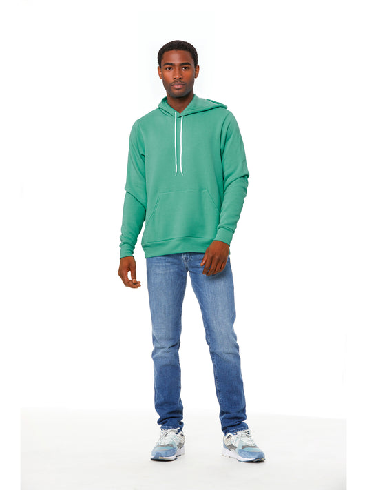 Unisex Sponge Fleece Pullover Hoodie - BC3719 - Teal