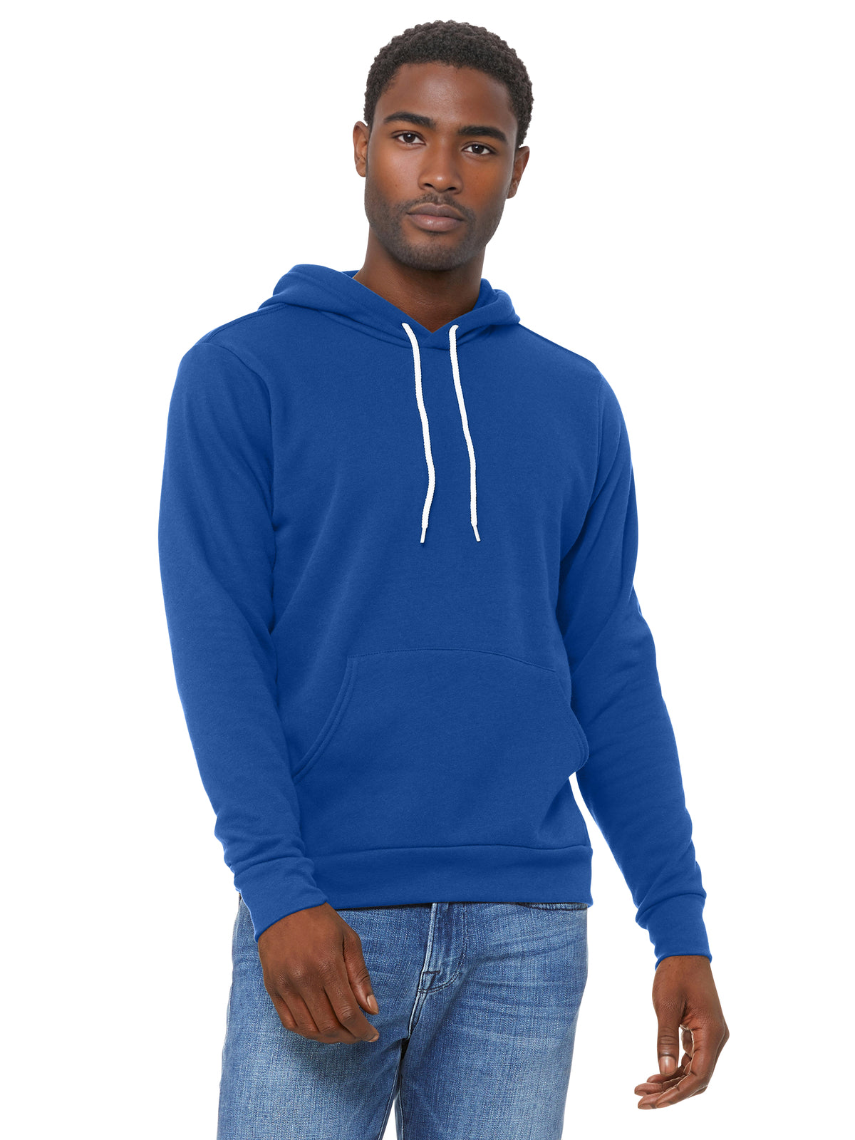 Unisex Sponge Fleece Pullover Hoodie - BC3719 - True Royal