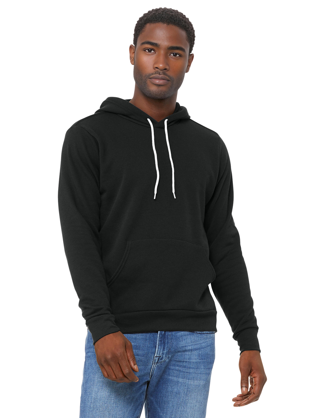 Unisex Sponge Fleece Pullover Hoodie - BC3719 - Vintage Black