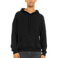 Unisex Sponge Fleece Pullover Hoodie Sweatshirt - BC3729 - Black