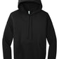Unisex Sponge Fleece Pullover Hoodie Sweatshirt - BC3729 - Black