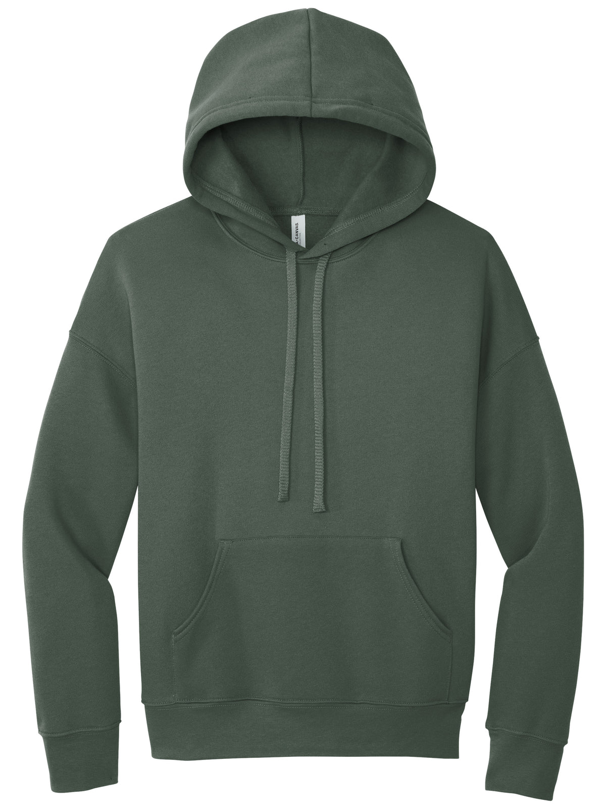 Unisex Sponge Fleece Pullover Hoodie Sweatshirt - BC3729 - Military Green