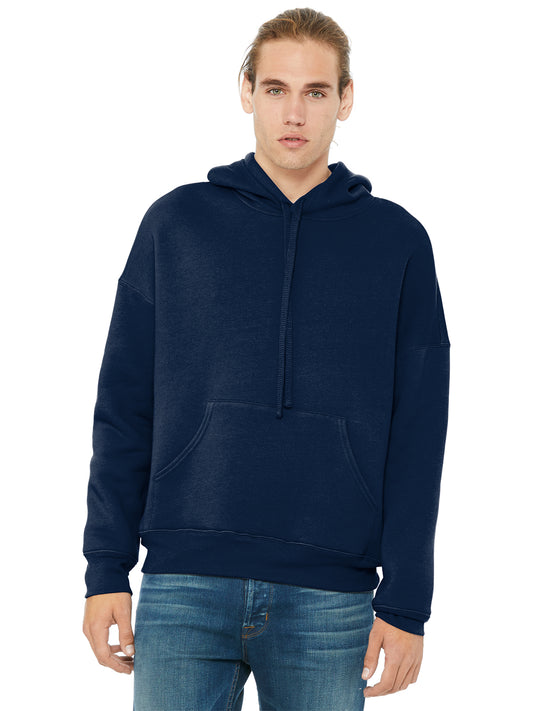 Unisex Sponge Fleece Pullover Hoodie Sweatshirt - BC3729 - Navy