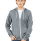 Unisex 2-Pocket Full-Zip Hoodie - BC3739 - Athletic Heather