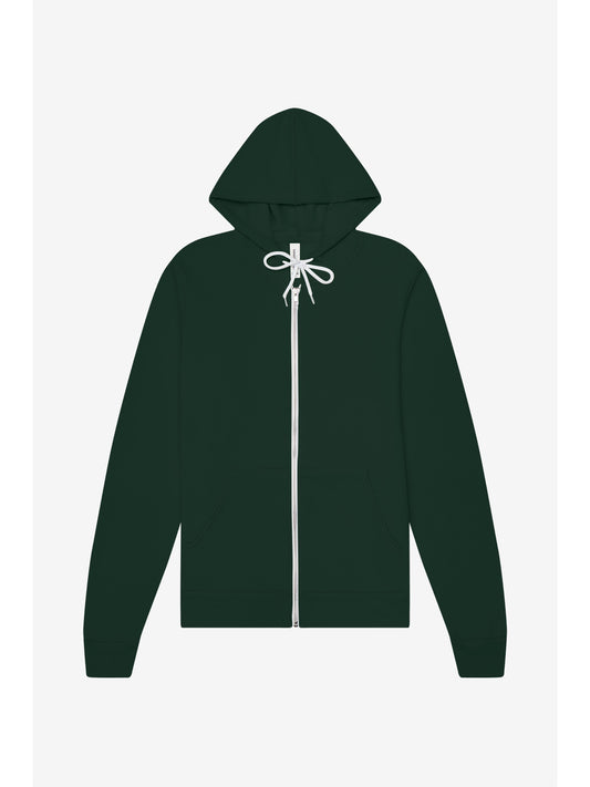 Unisex 2-Pocket Full-Zip Hoodie - BC3739 - Forest