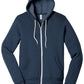 Unisex 2-Pocket Full-Zip Hoodie - BC3739 - Heather Navy