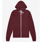 Unisex 2-Pocket Full-Zip Hoodie - BC3739 - Maroon
