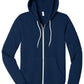 Unisex 2-Pocket Full-Zip Hoodie - BC3739 - Navy