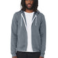 Unisex 2-Pocket Full-Zip Hoodie - BC3739 - Steel Blue