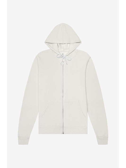 Unisex 2-Pocket Full-Zip Hoodie - BC3739 - Vintage White