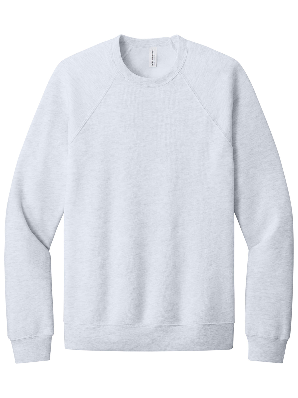 Unisex Raglan Sweatshirt - BC3901 - Ash