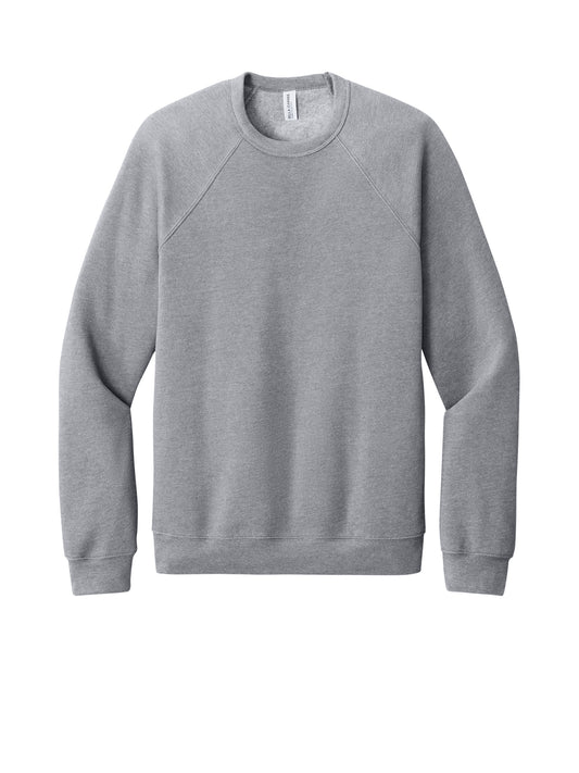 Unisex Raglan Sweatshirt - BC3901 - Athletic Heather