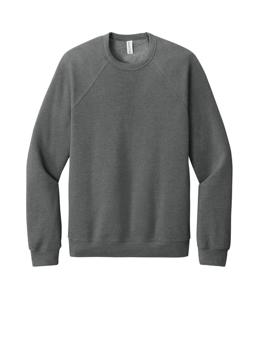 Unisex Raglan Sweatshirt - BC3901 - Deep Heather