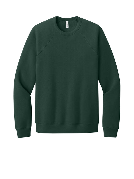 Unisex Raglan Sweatshirt - BC3901 - Forest