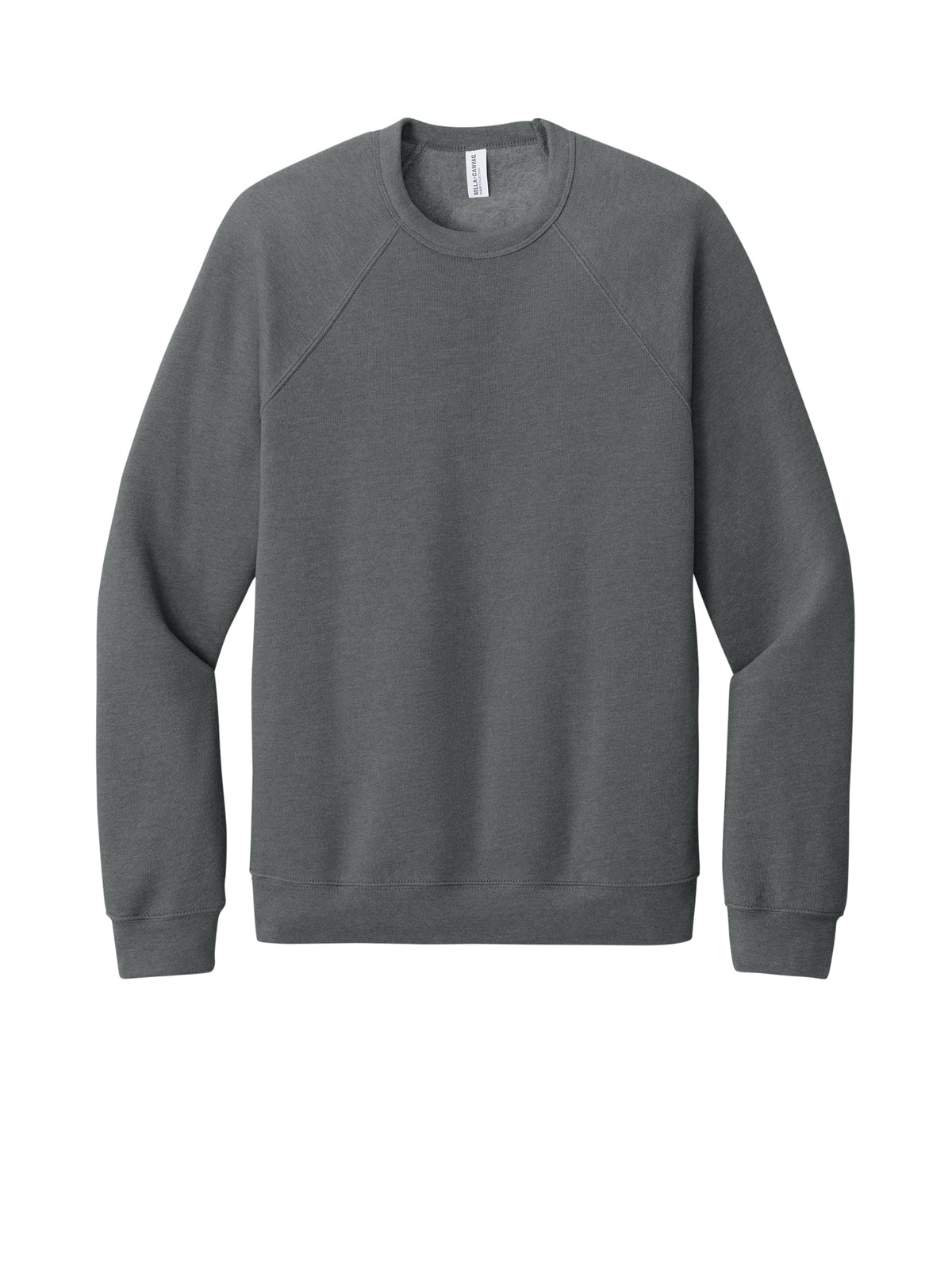 Unisex Raglan Sweatshirt - BC3901 - Grey Triblend