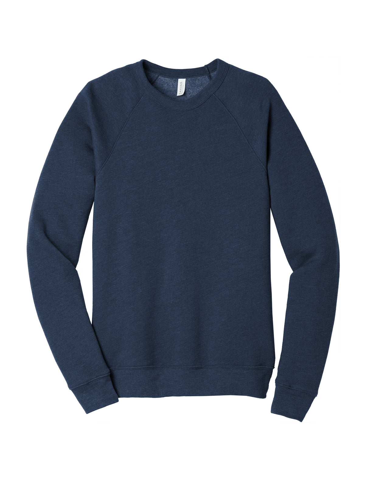 Unisex Raglan Sweatshirt - BC3901 - Heather Navy