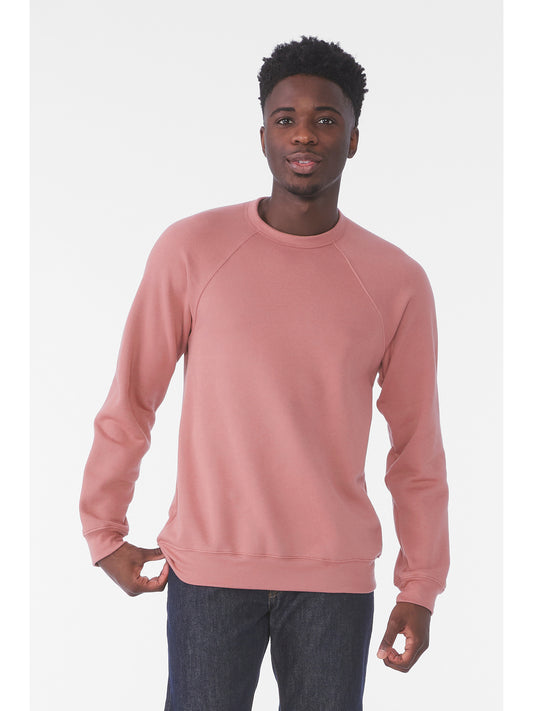 Unisex Raglan Sweatshirt - BC3901 - Mauve