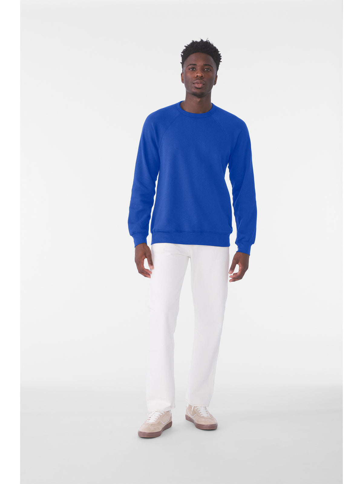 Unisex Raglan Sweatshirt - BC3901 - True Royal