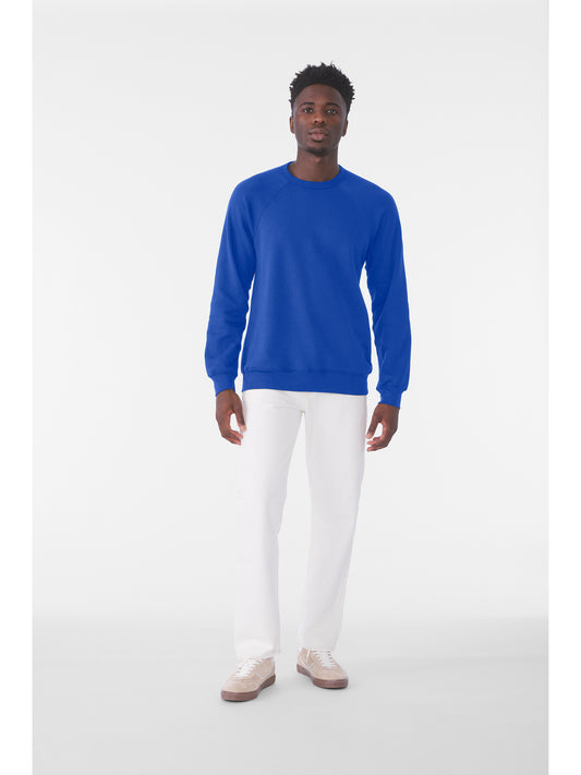 Unisex Raglan Sweatshirt - BC3901 - True Royal