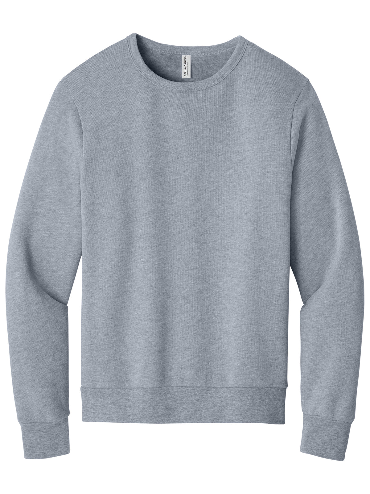 Unisex Sponge Fleece Classic Crewneck Sweatshirt - BC3911 - Athletic Heather