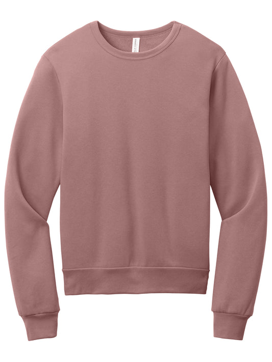 Unisex Sponge Fleece Classic Crewneck Sweatshirt - BC3911 - Mauve