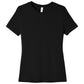 Women’s Relaxed Jersey Short Sleeve Tee - BC6400 - Black