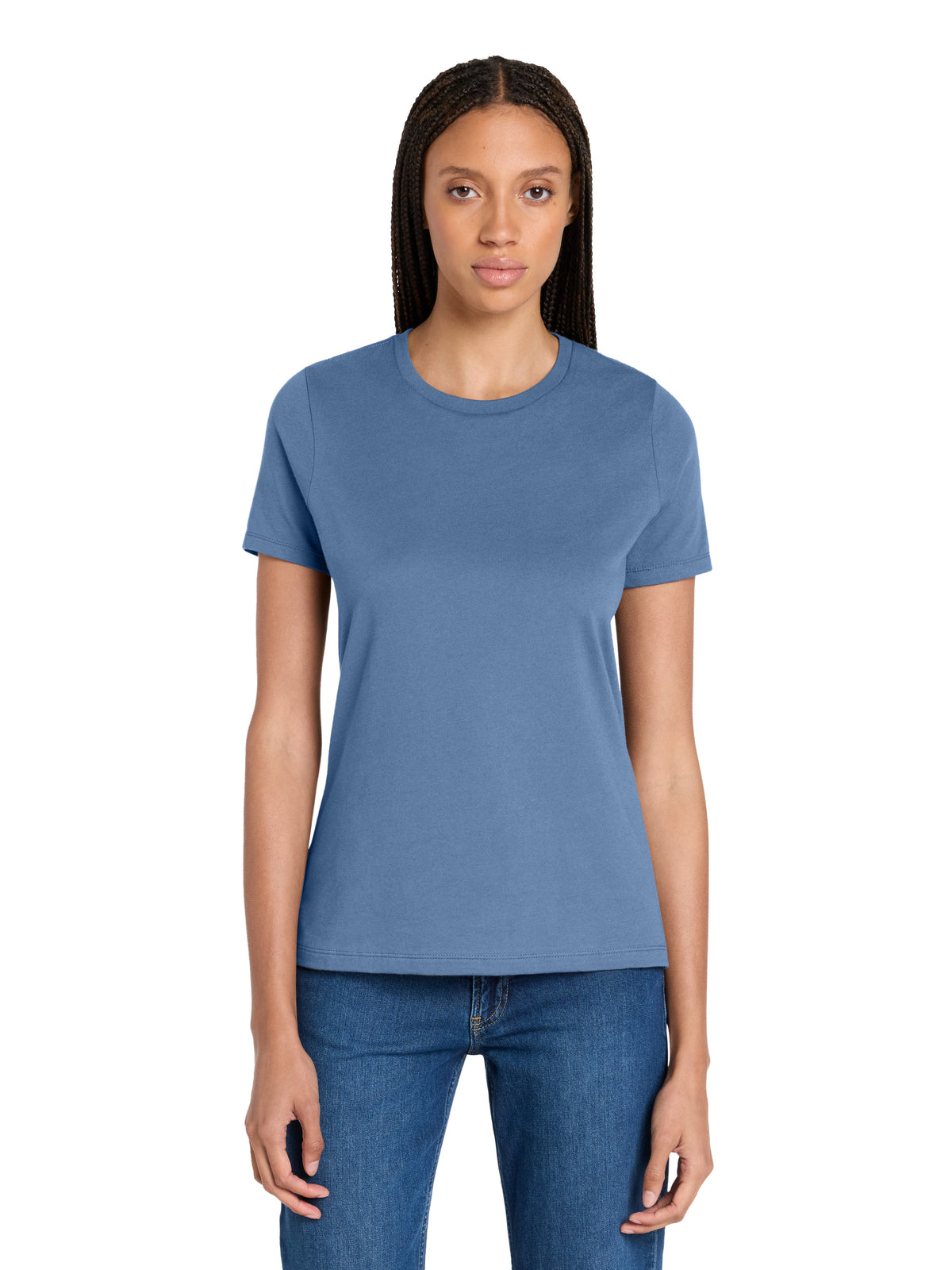 Women’s Relaxed Jersey Short Sleeve Tee - BC6400 - Lavender Blue