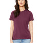 Women’s Relaxed Jersey Short Sleeve Tee - BC6400 - Maroon