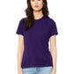 Women’s Relaxed Jersey Short Sleeve Tee - BC6400 - Team Purple