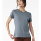 Women’s Relaxed Jersey Short Sleeve Tee - BC6400 - Vintage Denim
