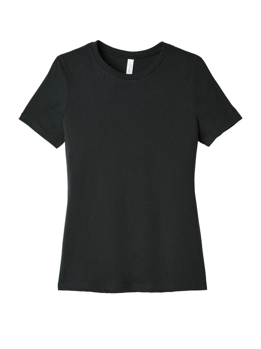 Women’s Relaxed Jersey Short Sleeve Tee - BC6400 - Vintage Black